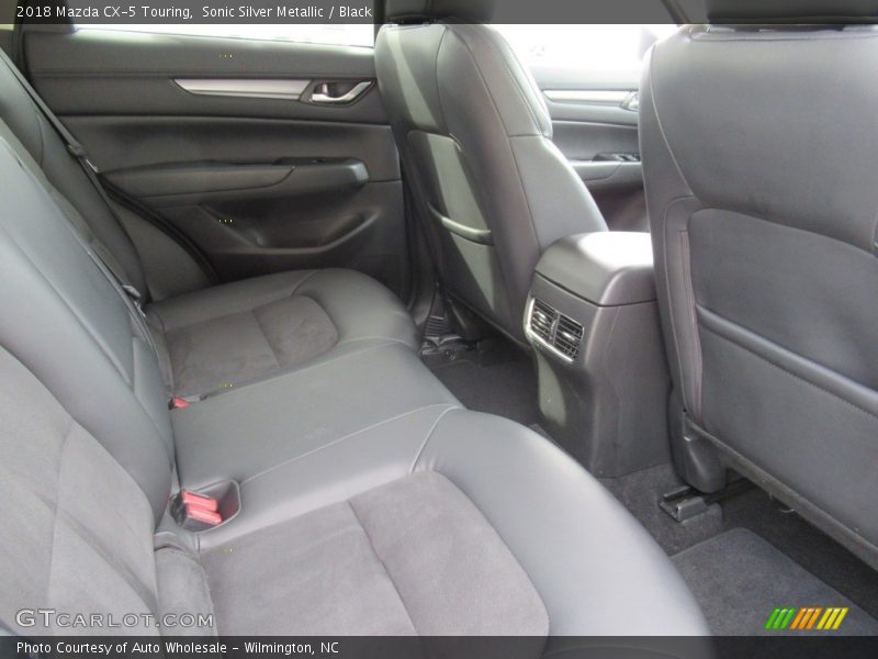 Sonic Silver Metallic / Black 2018 Mazda CX-5 Touring