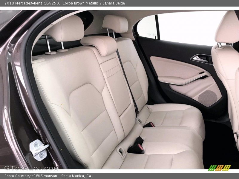 Rear Seat of 2018 GLA 250