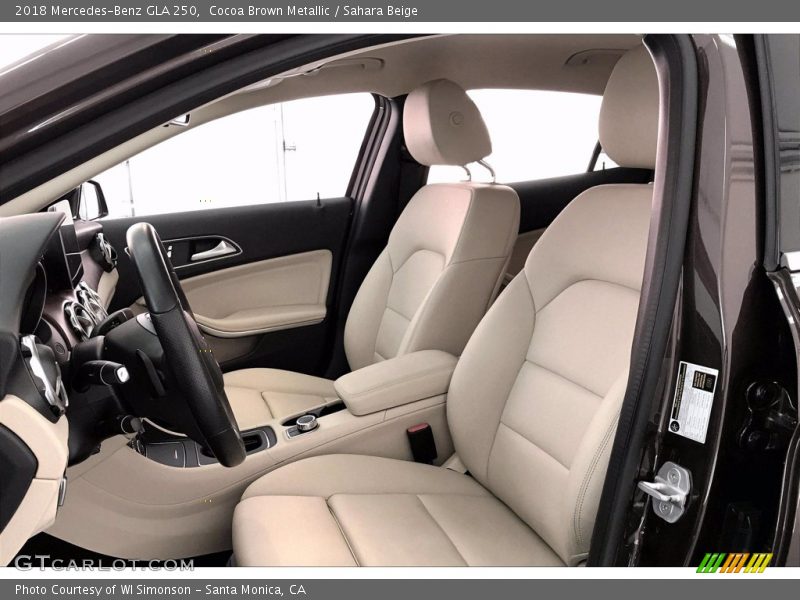 Cocoa Brown Metallic / Sahara Beige 2018 Mercedes-Benz GLA 250