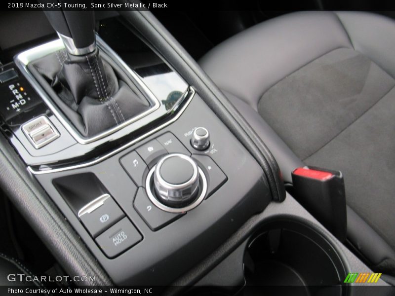 Sonic Silver Metallic / Black 2018 Mazda CX-5 Touring