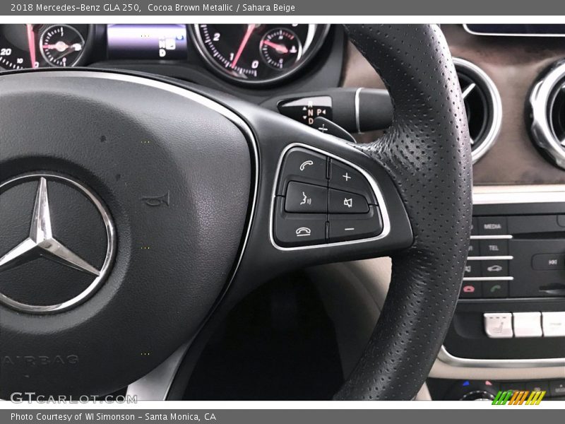 Cocoa Brown Metallic / Sahara Beige 2018 Mercedes-Benz GLA 250