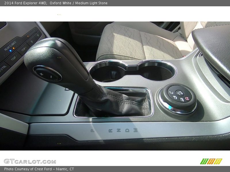 Oxford White / Medium Light Stone 2014 Ford Explorer 4WD