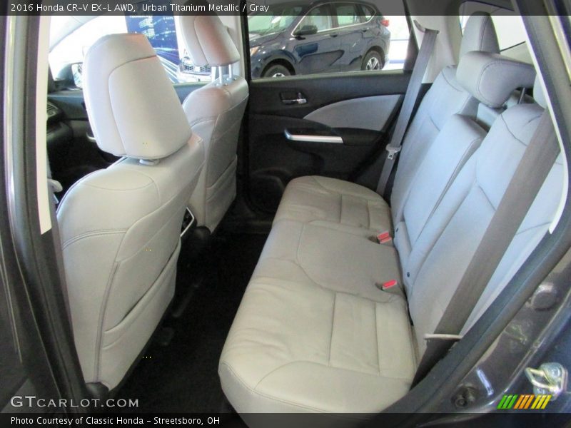 Urban Titanium Metallic / Gray 2016 Honda CR-V EX-L AWD