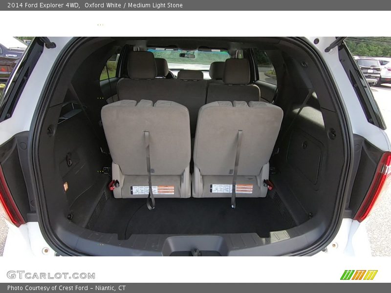 Oxford White / Medium Light Stone 2014 Ford Explorer 4WD