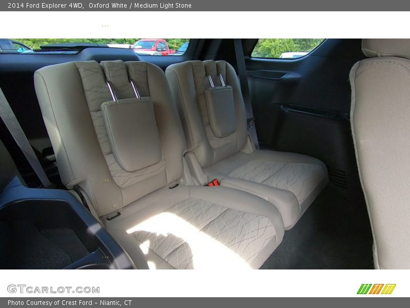 Oxford White / Medium Light Stone 2014 Ford Explorer 4WD