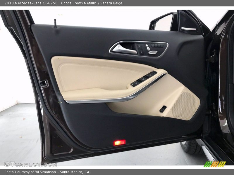 Cocoa Brown Metallic / Sahara Beige 2018 Mercedes-Benz GLA 250