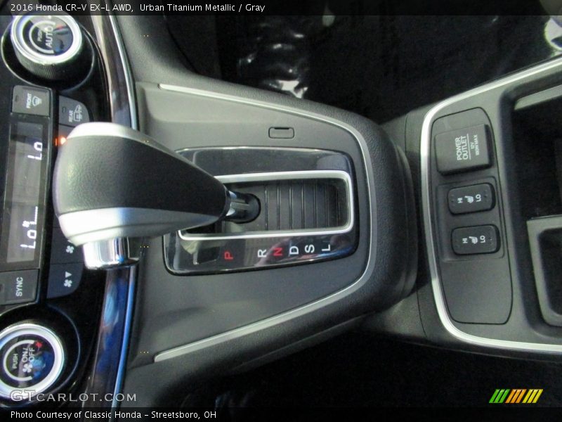 Urban Titanium Metallic / Gray 2016 Honda CR-V EX-L AWD