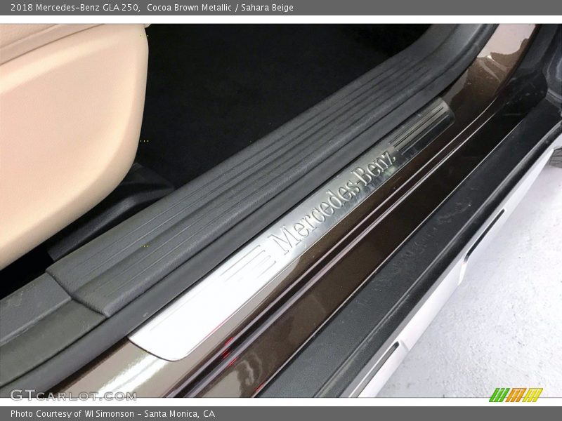 Cocoa Brown Metallic / Sahara Beige 2018 Mercedes-Benz GLA 250