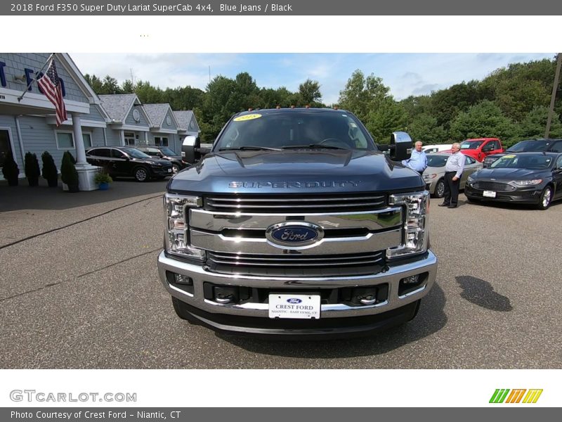 Blue Jeans / Black 2018 Ford F350 Super Duty Lariat SuperCab 4x4