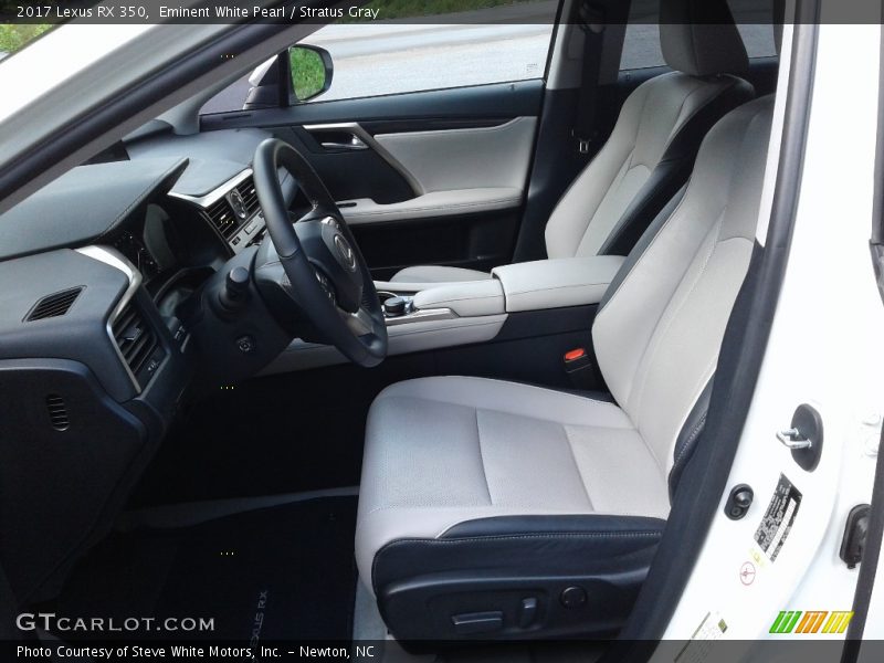 Front Seat of 2017 RX 350