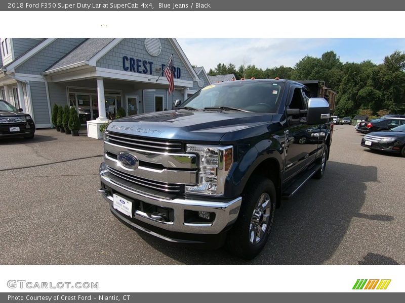 Blue Jeans / Black 2018 Ford F350 Super Duty Lariat SuperCab 4x4