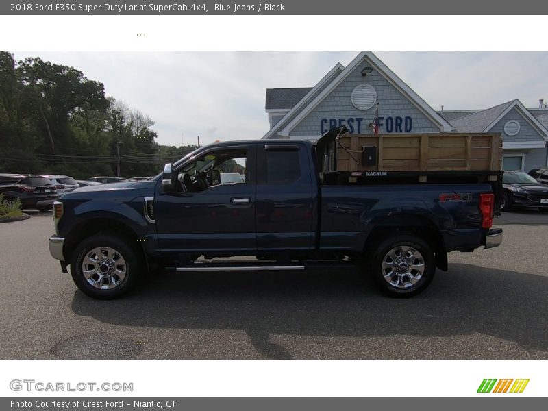 Blue Jeans / Black 2018 Ford F350 Super Duty Lariat SuperCab 4x4