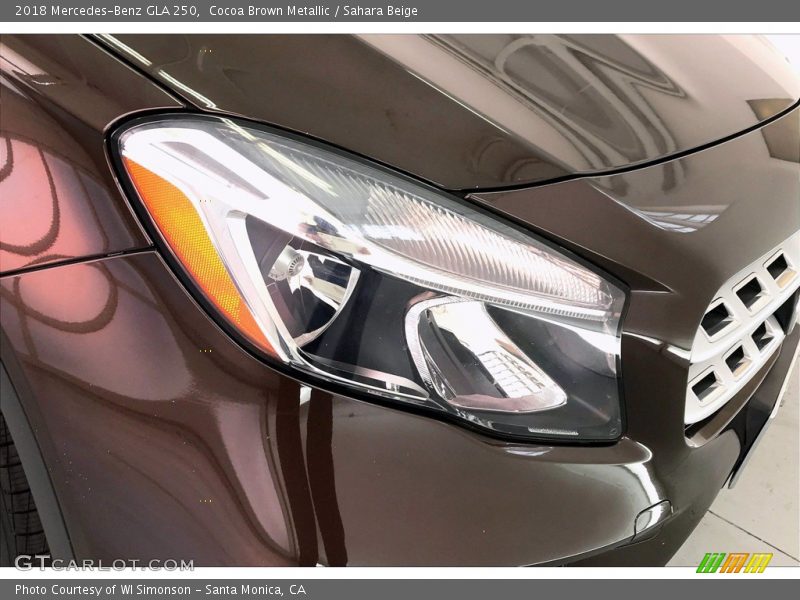 Cocoa Brown Metallic / Sahara Beige 2018 Mercedes-Benz GLA 250