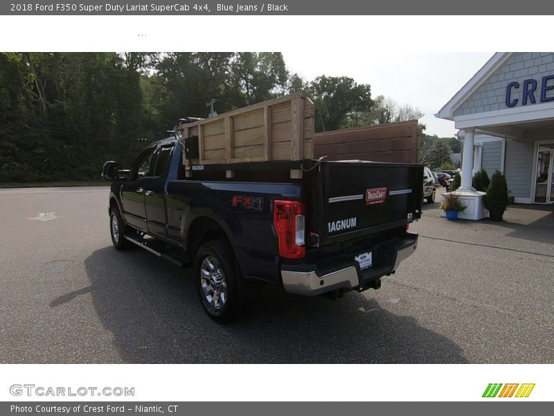 Blue Jeans / Black 2018 Ford F350 Super Duty Lariat SuperCab 4x4