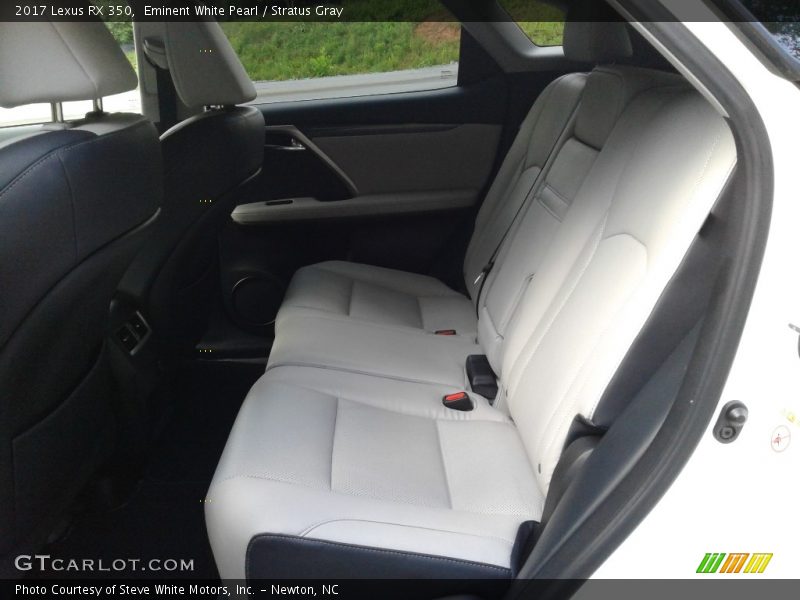 Rear Seat of 2017 RX 350