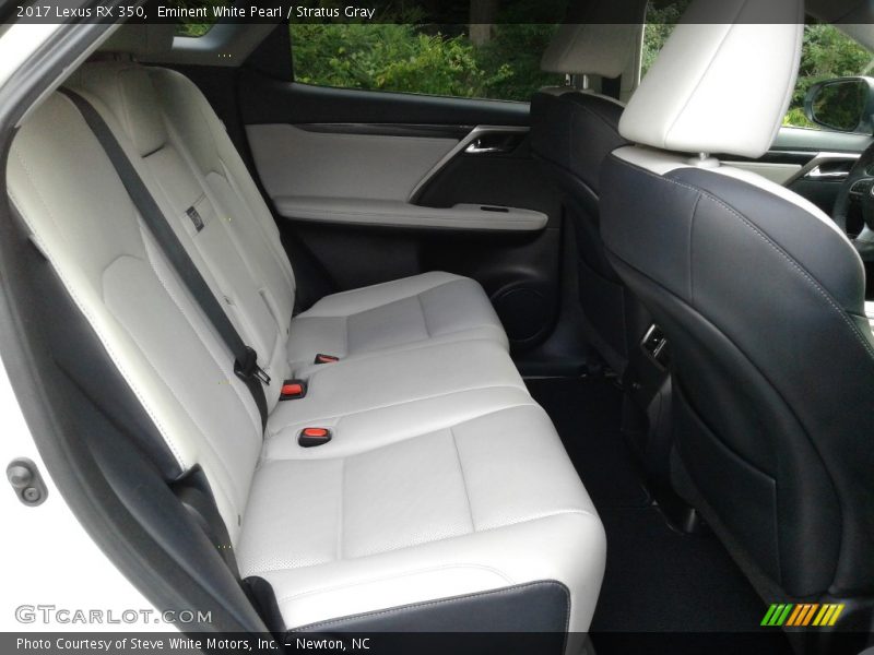 Rear Seat of 2017 RX 350