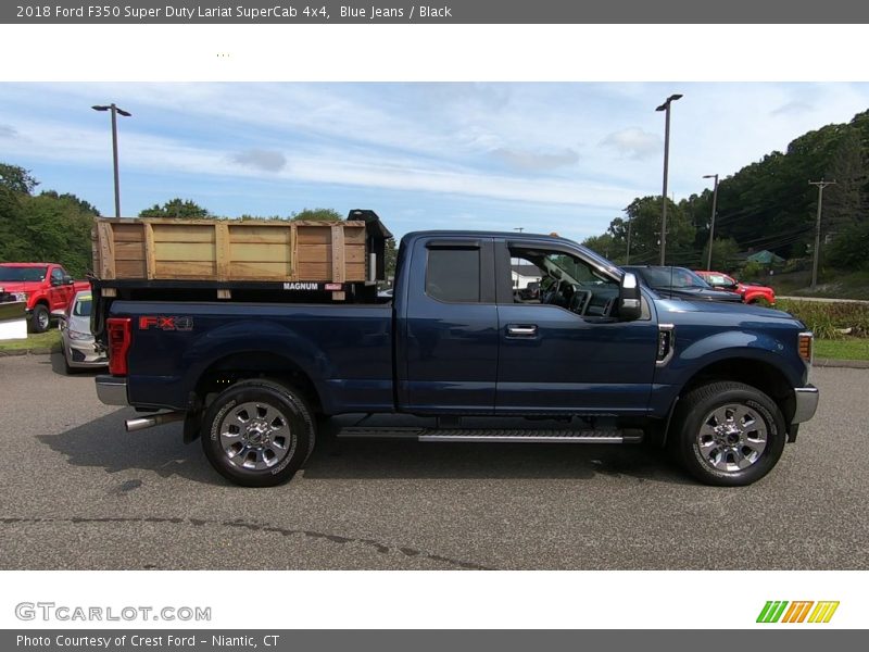 Blue Jeans / Black 2018 Ford F350 Super Duty Lariat SuperCab 4x4