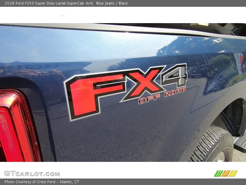 Blue Jeans / Black 2018 Ford F350 Super Duty Lariat SuperCab 4x4