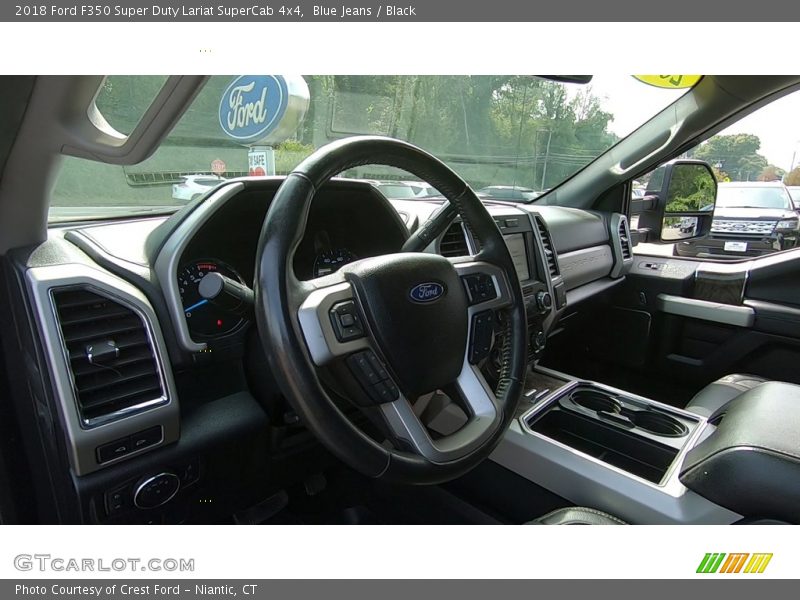 Blue Jeans / Black 2018 Ford F350 Super Duty Lariat SuperCab 4x4
