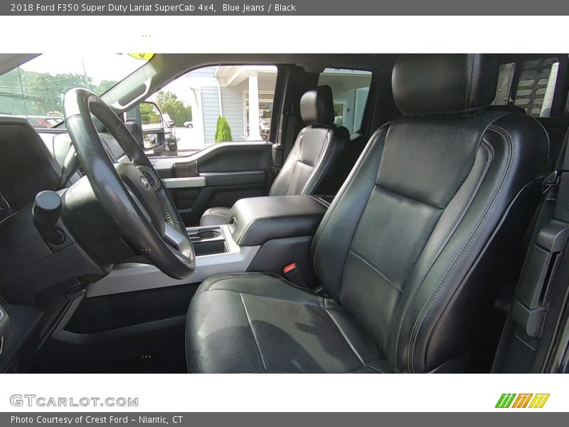 Blue Jeans / Black 2018 Ford F350 Super Duty Lariat SuperCab 4x4