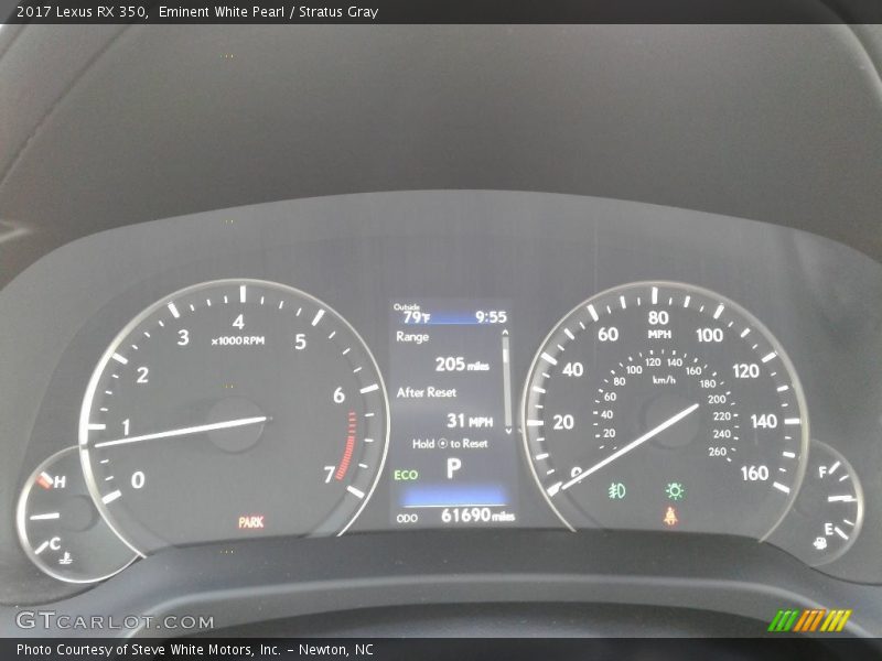  2017 RX 350 350 Gauges