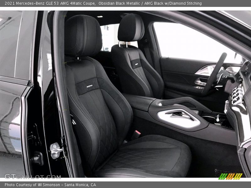 2021 GLE 53 AMG 4Matic Coupe AMG Black w/Diamond Stitching Interior