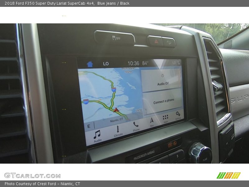 Blue Jeans / Black 2018 Ford F350 Super Duty Lariat SuperCab 4x4