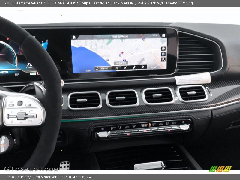 Controls of 2021 GLE 53 AMG 4Matic Coupe