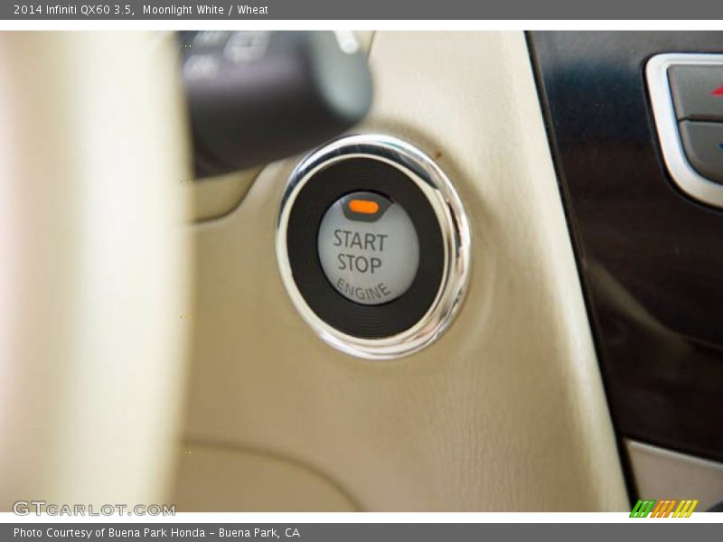 Controls of 2014 QX60 3.5