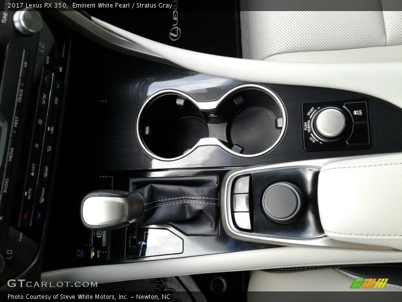Eminent White Pearl / Stratus Gray 2017 Lexus RX 350