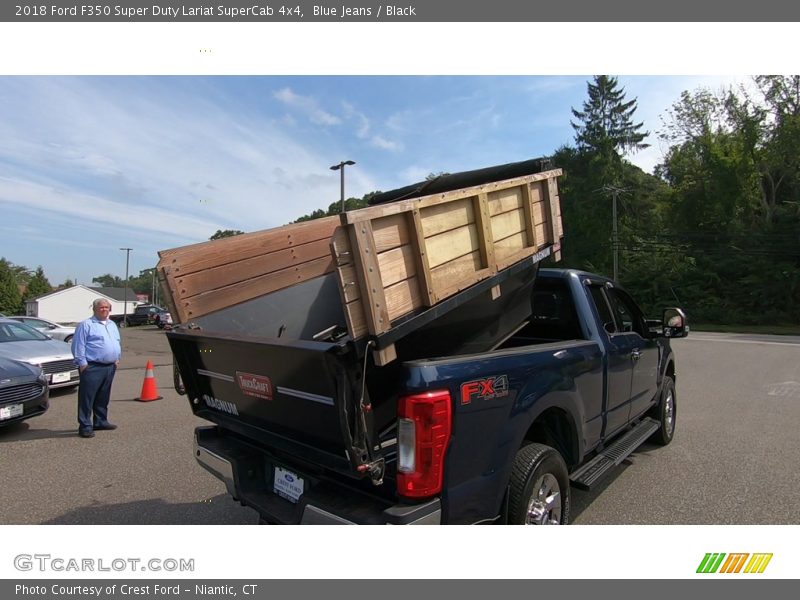 Blue Jeans / Black 2018 Ford F350 Super Duty Lariat SuperCab 4x4