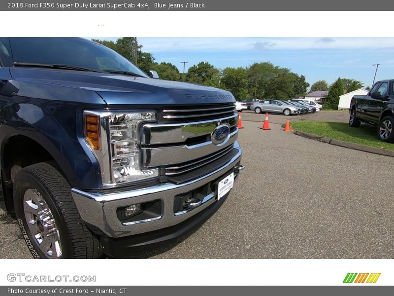 Blue Jeans / Black 2018 Ford F350 Super Duty Lariat SuperCab 4x4