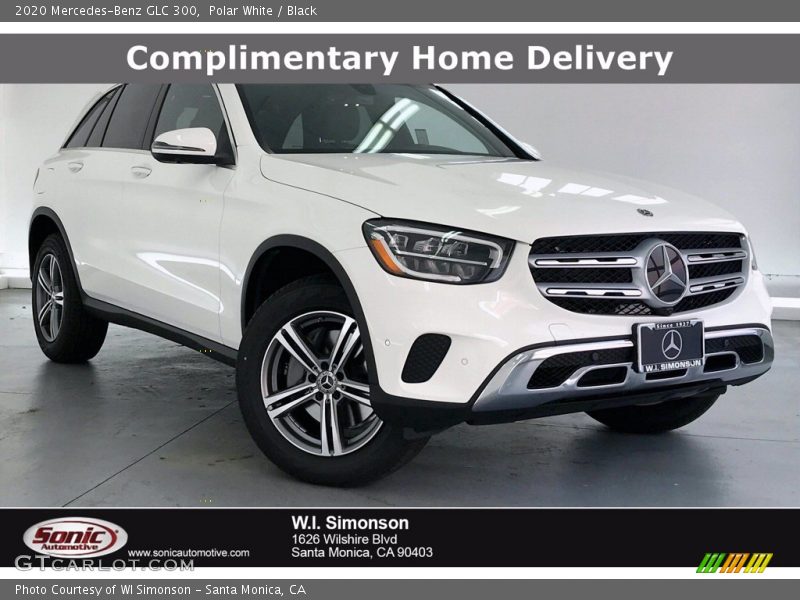 Polar White / Black 2020 Mercedes-Benz GLC 300