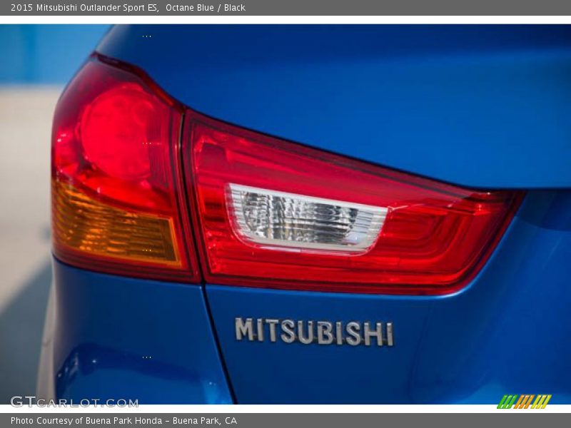 Octane Blue / Black 2015 Mitsubishi Outlander Sport ES