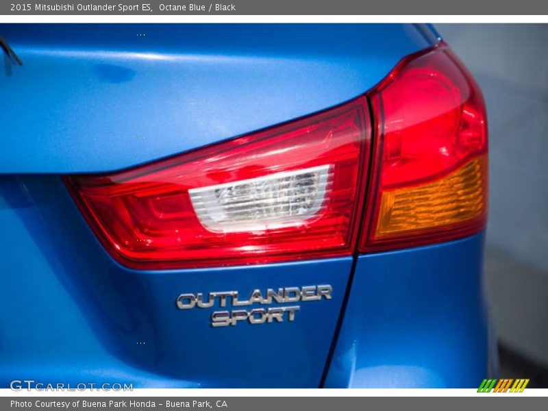 Octane Blue / Black 2015 Mitsubishi Outlander Sport ES