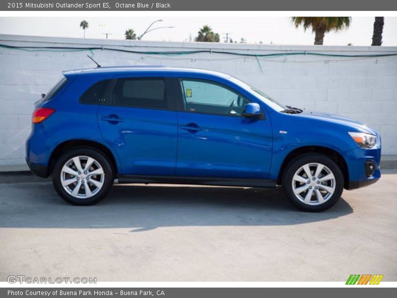 Octane Blue / Black 2015 Mitsubishi Outlander Sport ES
