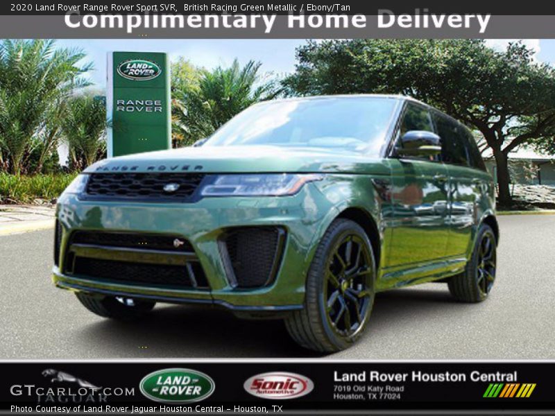 British Racing Green Metallic / Ebony/Tan 2020 Land Rover Range Rover Sport SVR