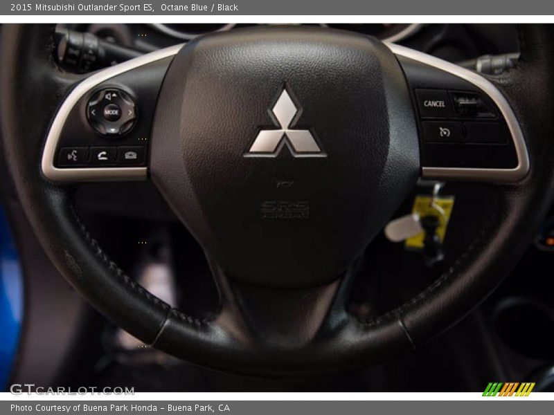 Octane Blue / Black 2015 Mitsubishi Outlander Sport ES