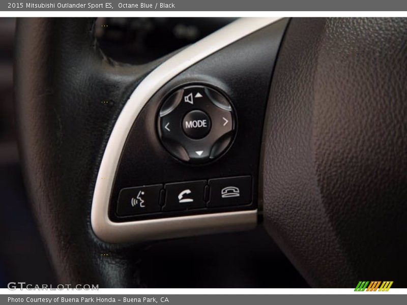 Octane Blue / Black 2015 Mitsubishi Outlander Sport ES