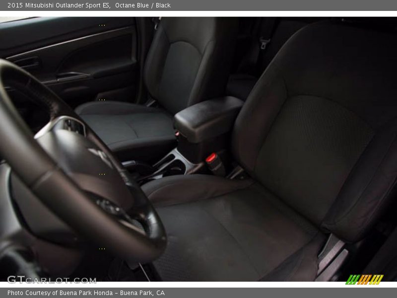 Octane Blue / Black 2015 Mitsubishi Outlander Sport ES