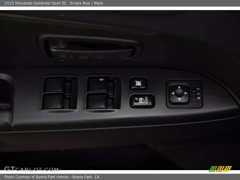 Octane Blue / Black 2015 Mitsubishi Outlander Sport ES