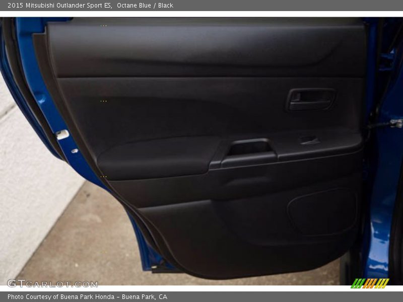 Octane Blue / Black 2015 Mitsubishi Outlander Sport ES