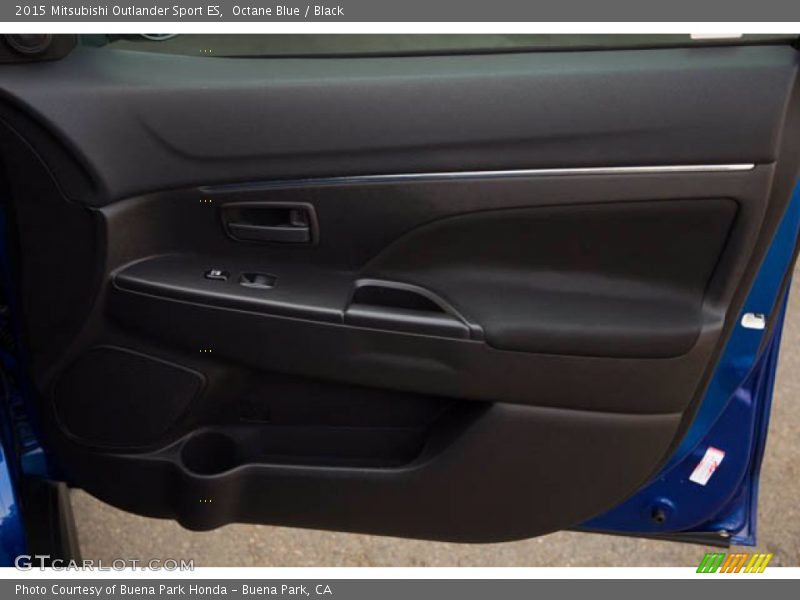 Octane Blue / Black 2015 Mitsubishi Outlander Sport ES