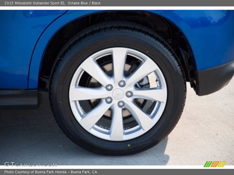 Octane Blue / Black 2015 Mitsubishi Outlander Sport ES