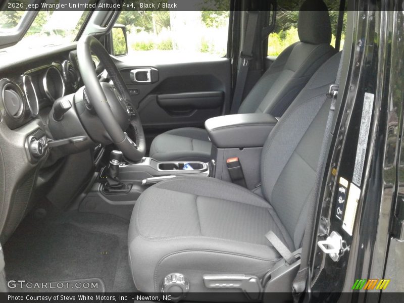 Black / Black 2020 Jeep Wrangler Unlimited Altitude 4x4