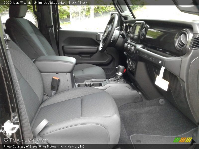Black / Black 2020 Jeep Wrangler Unlimited Altitude 4x4