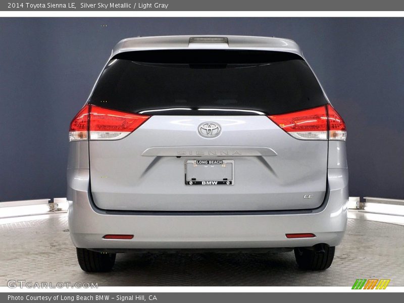 Silver Sky Metallic / Light Gray 2014 Toyota Sienna LE