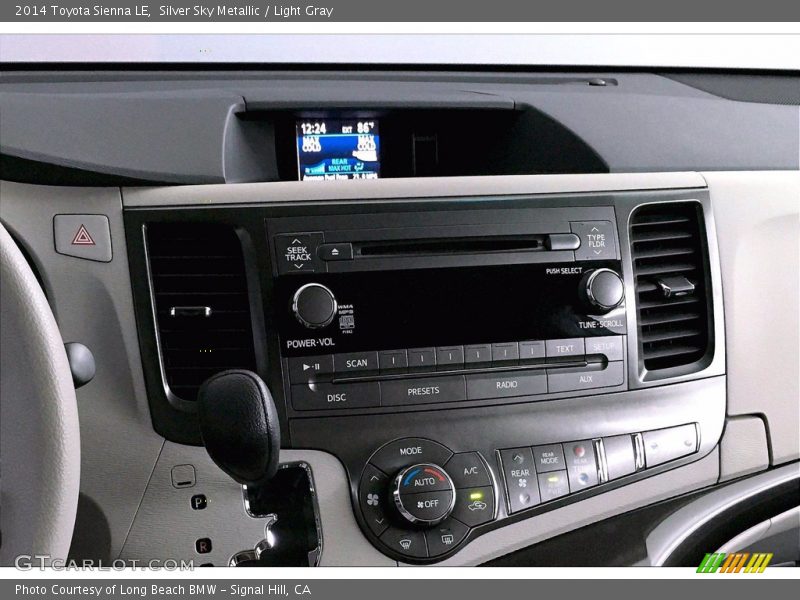 Silver Sky Metallic / Light Gray 2014 Toyota Sienna LE