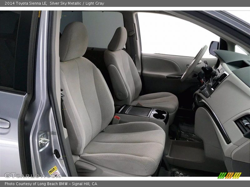 Silver Sky Metallic / Light Gray 2014 Toyota Sienna LE