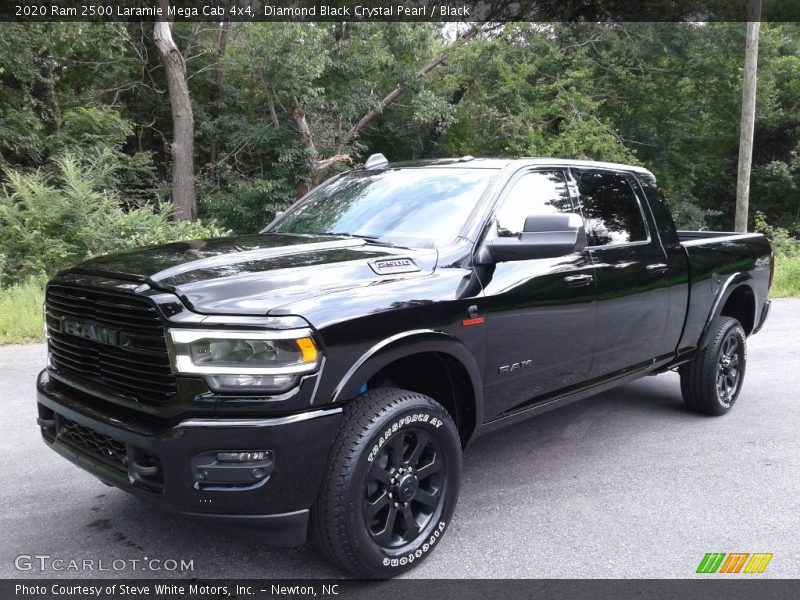  2020 2500 Laramie Mega Cab 4x4 Diamond Black Crystal Pearl